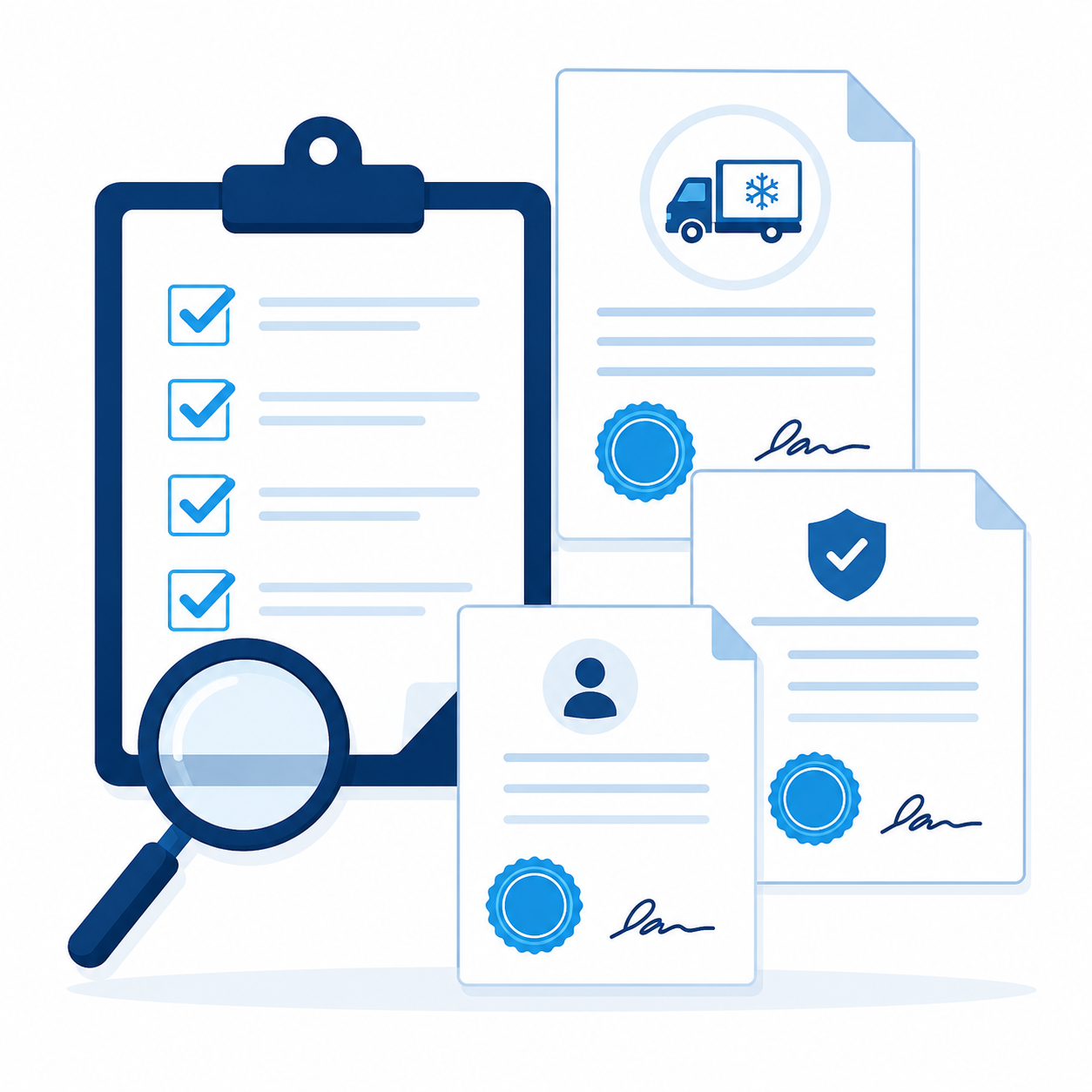 Documents to check before renting a chiller van in Dubai